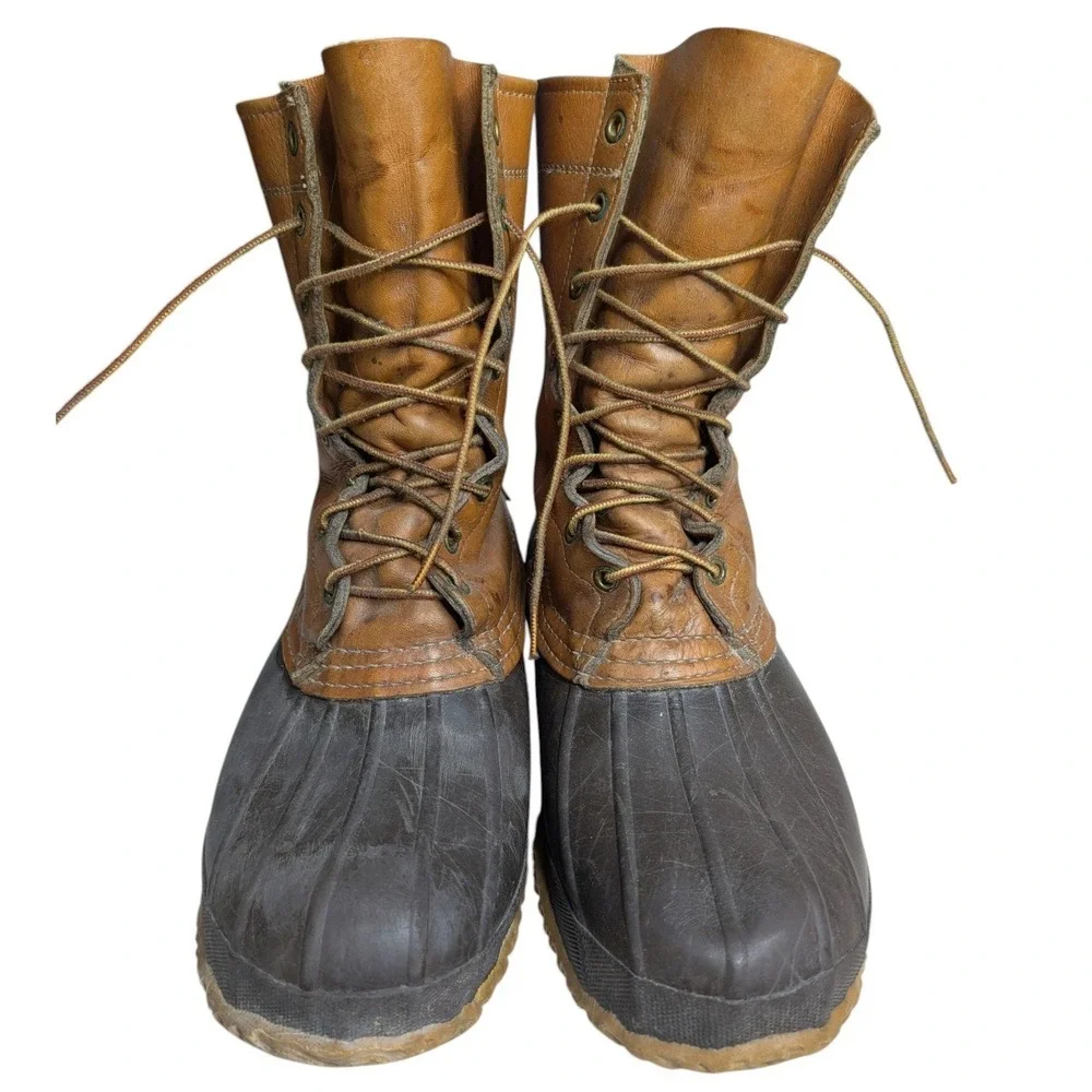 L.L.Bean Maine Hunting Shoe Mens 10M Brown 10
